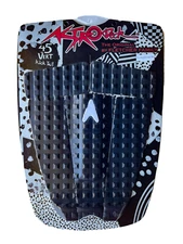 Astrodeck Surf Traction Pad –  161 MGKBLK Barney Black Surf Surfing Surfer