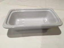 Emile Henry France 10” Loaf Pan/Baking Dish White #906/6304