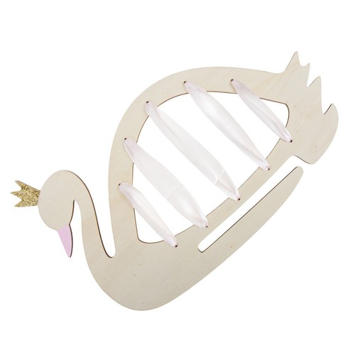 Swan Jewelry Baby Girl Hair Clip Holder Storage Accessories Organizer - Picture 10 of 12