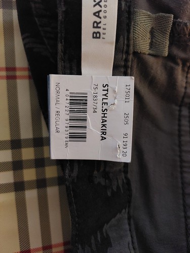 Brax Feel Good Skinny Jean. Shakira Style. NWT. Size W27 L32 Size 36 NEW - Picture 7 of 11