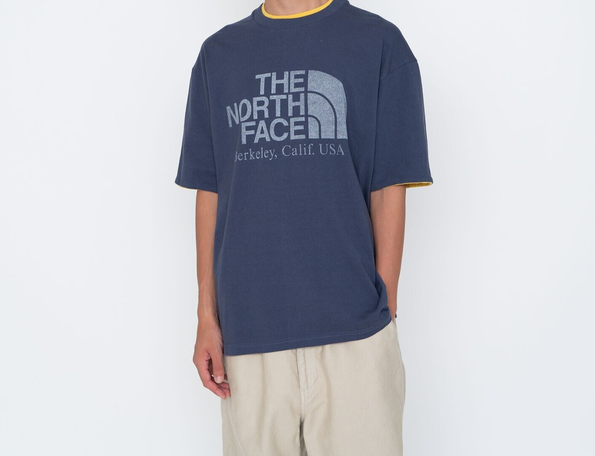 ASK availability First) 7oz Field Graphic Tee THE NORTH FACE