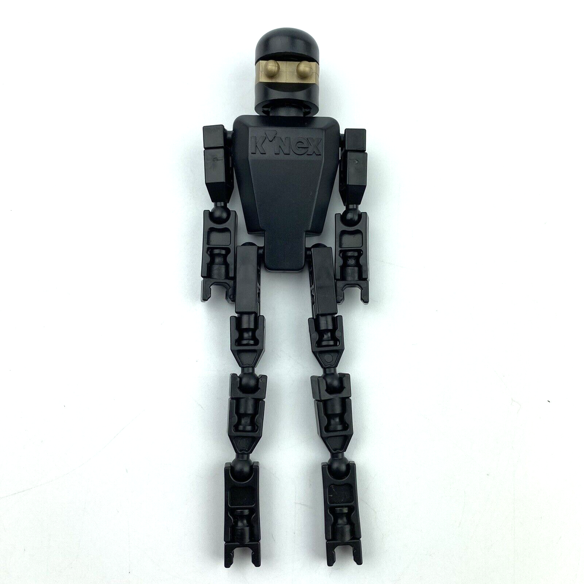 1 Knex Action Figure - K'nex Black/Gold Robot People Men