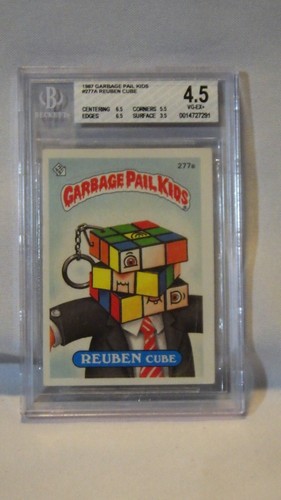 1987 GPK Garbage Pail Kids #277A Reuben Cube - BGS Grade 4.5 VG-EX+