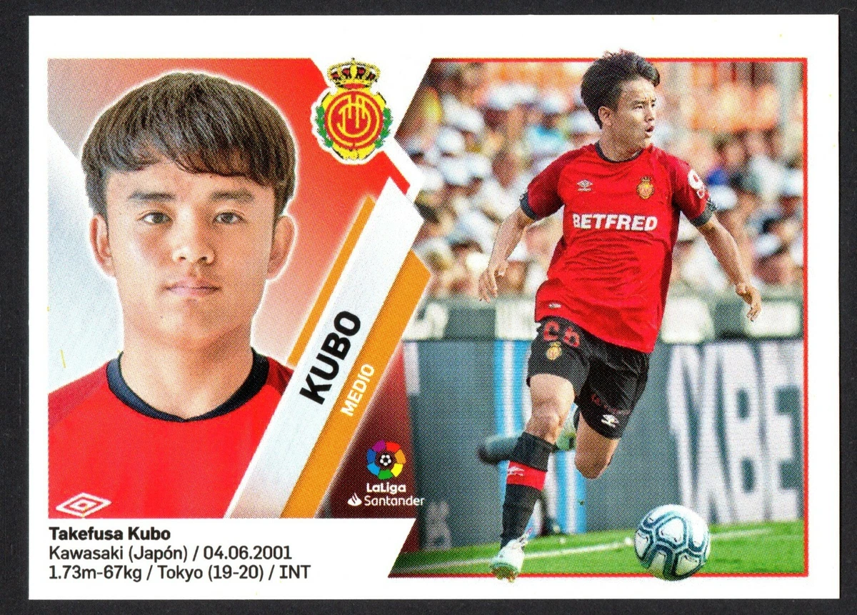 2019-20 Panini Colecciones Este Liga Stickers - Takefusa Kubo #63
