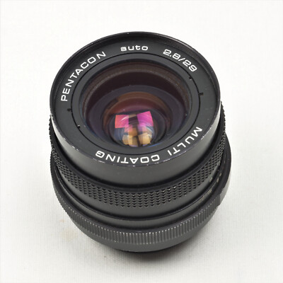 Lenses Pentacon Auto 29mm F2 Pentacon Auto 29mm MC Wide Angle Lens