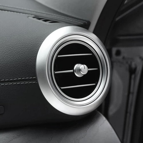 4-Piece Silver Matte AC Air Outlet Frame Cover Trim For Mercedes-Benz E Class Coupe W207 C207 – Stainless Steel