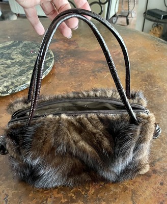 paolo masi fur purse