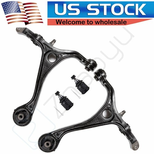 4pcs Front Lower Control Arms Ball Joint For 20042006 07 Honda Accord