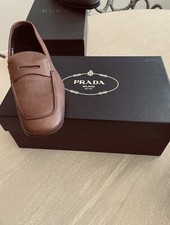 Authentic Prada Leather Dress Loafers