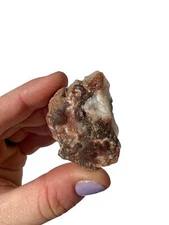 Raw Mexican Fire Agate Stone (0.5" - 3") Natural Rough Fire Agate from Mexico