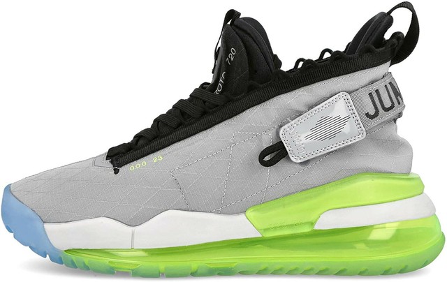 Nike Air Jordan Proto-max 720 Wolf Grey Black Volt Pure Platinum Menâs UK 7 5 for sale online | eBay