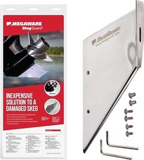 Megaware SkegGuard with Drain Hole - Protects Against Ramp Dragging - Fits...