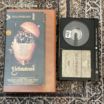 John Cleese Yellowbeard Yellowbeard Betamax Beta “NOT VHS” Comedy John Cleese Cheech Chong 1983 ...