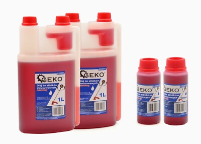 2 x 1L oder 2 x 100mL Zweitaktöl Dosierflasche 2 Taktöl Mischöl 2 Takt ÖL