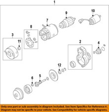 NISSAN OEM 08-24 370Z Electrical Starter-Starter 23300EY00G