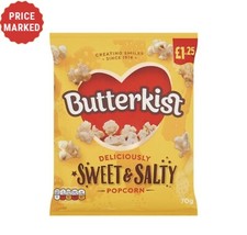 Butterkist Delicious Sweet & Salted Popcorn Full Case 12 x 70g