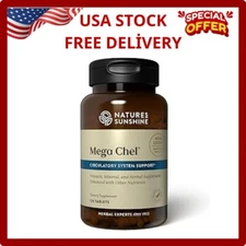 Nature's Sunshine Mega-Chel, 120 Tablets, Complete Vitamin with Powerful Antioxi