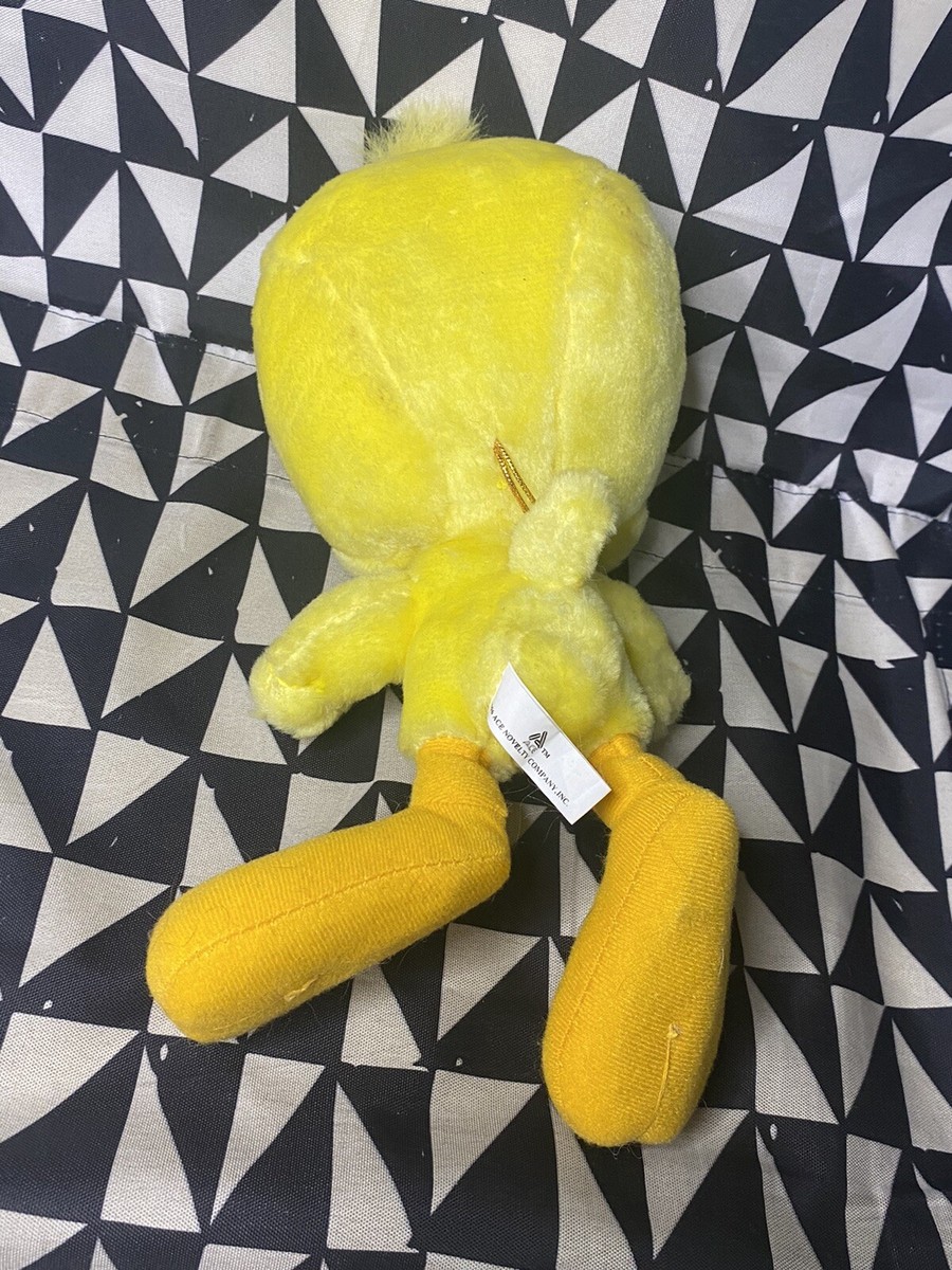 Tweety Bird and Taz Tasmanian Devil Plush-Looney Tunes - Lot Of 2