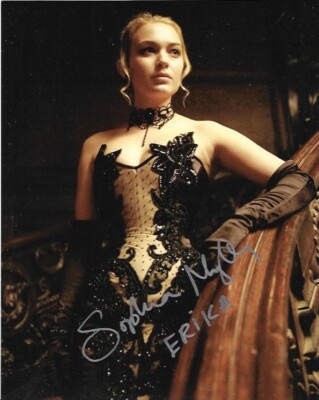 Underworld Sophia Myles Autogramm Erika 8x10 Foto - ORIGINAL signed