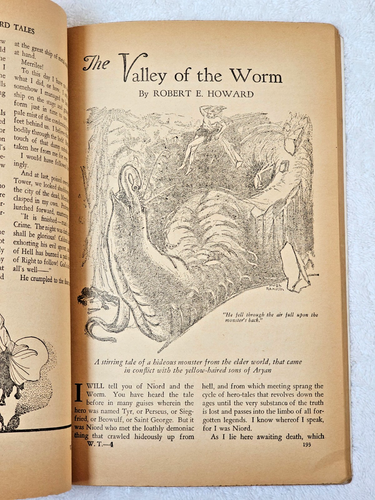Weird Tales Pulp Magazine Feb 1934 VG Brundage Sapphire Goddess Robert E. Howard - Picture 18 of 24