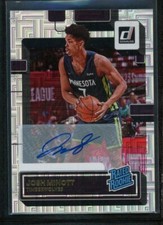 2022-23 JOSH MINOTT AUTO PANINI DONRUSS INFINITE RATED ROOKIE RC #245