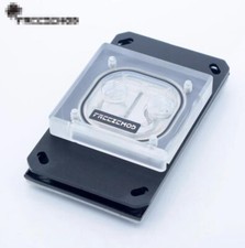 AMD AM3 AM4 CPU Water cooling block Acrylic copper plate 1/4G 0.5MM water route