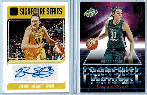 Breanna Stewart [Press Proof] #SS-BST 2019 Panini Donruss WNBA Signature Series card