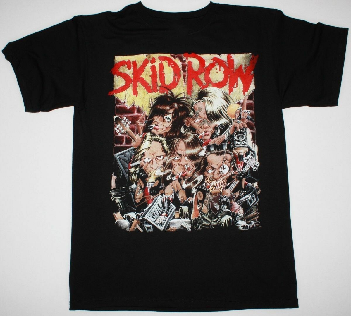 FILA T shirt uomo SKID ROW B SIDE WEAS 92 SKIDROW nera S 2XL ND670