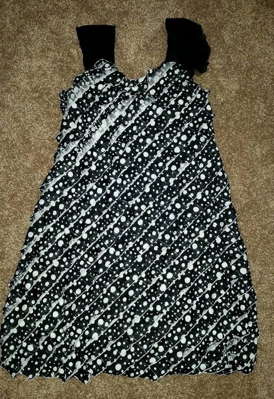 Girls Speechless black dress - Size 7 - Worn once if at all