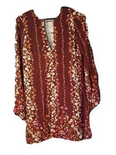 Kimchi Blue Women's Floral Dress Urban Outfitters UO Size Small Tunic t74