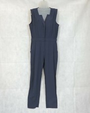 Greylin Sleeveless Navy Blue Jumpsuit Size L CR014 GG 21