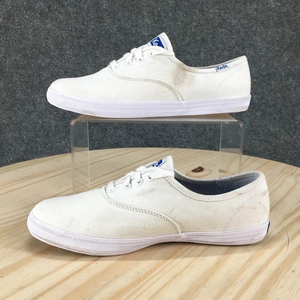 Keds Shoes Youth 4 W Champion CVO Casual Sneakers White Canvas Low KY31577F - Image 2 of 4