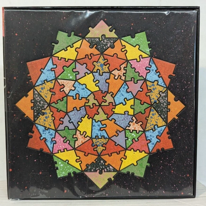 The Baffler Puzzle by Chris Yates Unique 78 Piece Bindu Truss Opened-Complete - Image 4 of 4