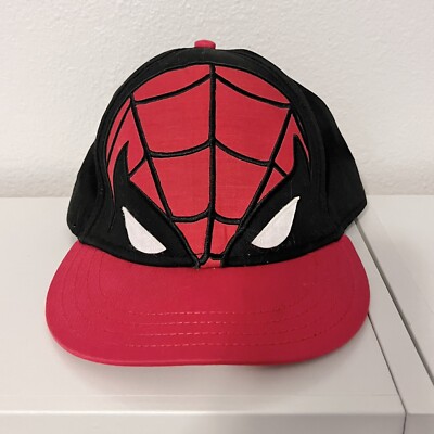 Marvel Spider Sense Spider-Man Fitted Hat Sz L/XL Face