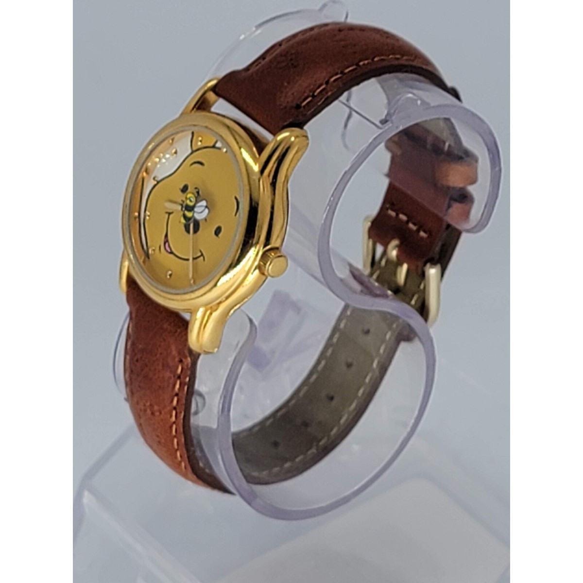 Disney MU0365 Winnie The Pooh Oval Shape Women\'s Wristwatch ? DISNEY TIME WORKS WINNIE THE POOH FACE SHAPE VINTAGE  main image 4