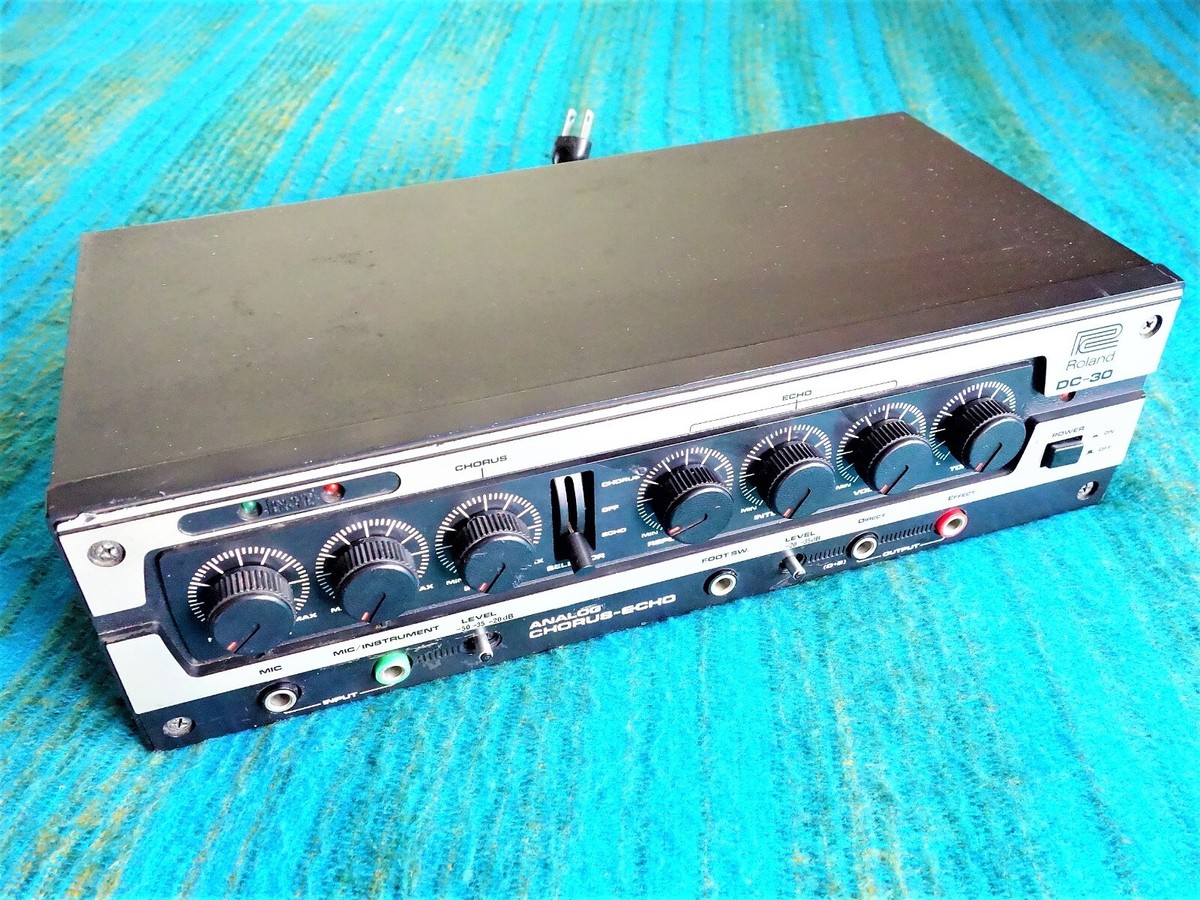 Roland DC-30 Analog Chorus Echo - Serviced - I078 | eBay Roland DC-30 Analog Chorus Echo - Serviced - I078 | eBay