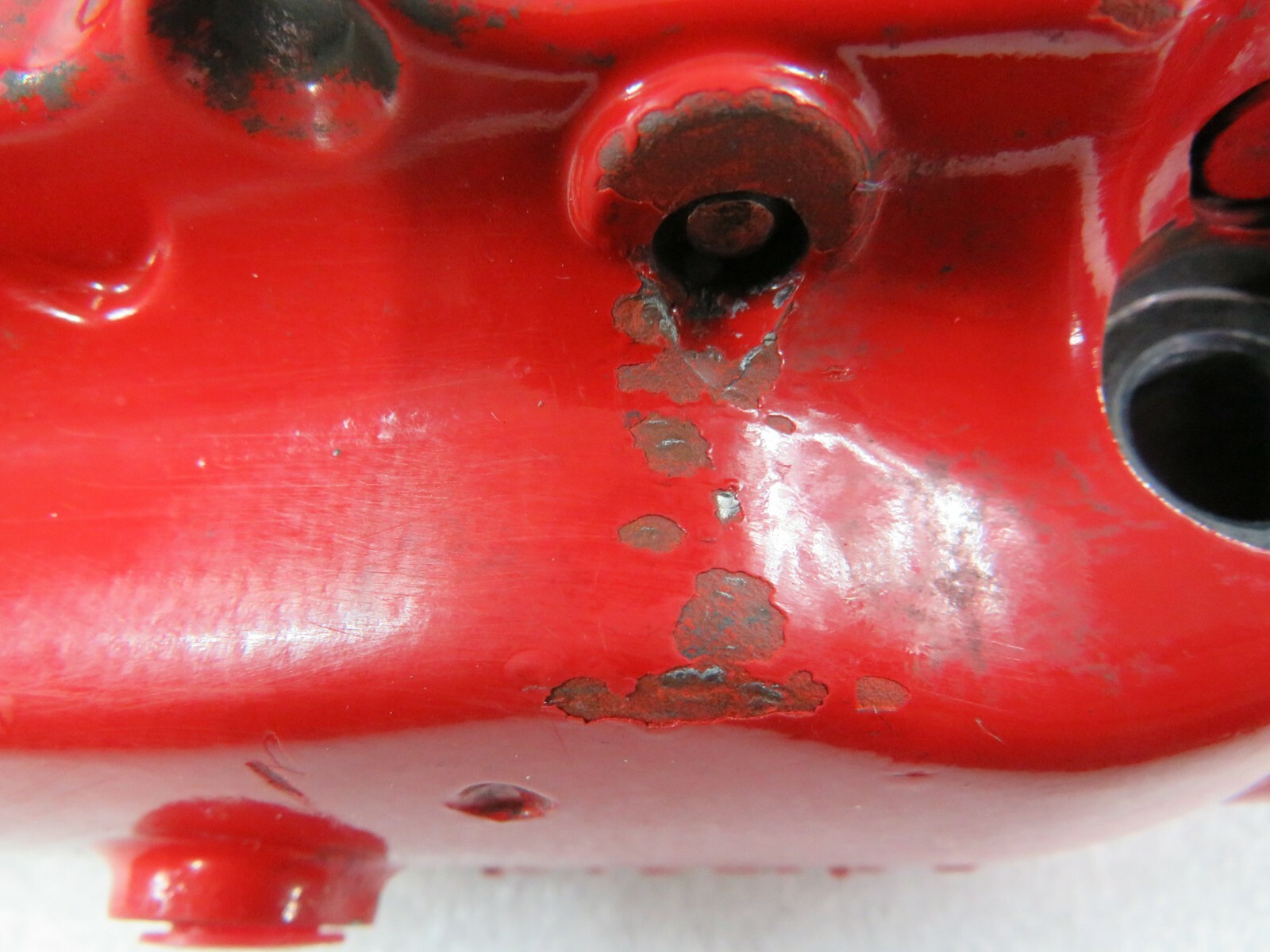 Ferrari F430, RH, Front Brake Caliper, Red, Used, P/N 210739 s/c 228000
