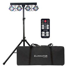 Eliminator Lighting Mini Par Bar Portable LED Par Can Effect Lighting System ...