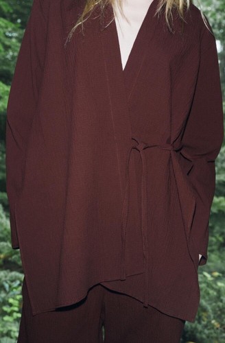 Zara Co Ord Kimono & Trouser Size L RRP £85 - Picture 7 of 7