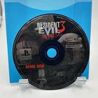 Resident Evil 3 Nemesis Demo Disk (Sony PlayStation 1 PS1) Disc Only - WORKS!