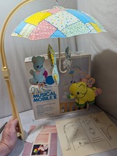 Musical Carousel Animal Shower Mobile Dolly Toy  s Vintage