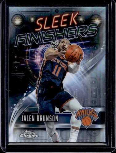 2025 Topps Chrome Jalen Brunson Refractors (RAW)
