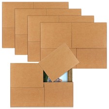 5 Sets 20 Pcs Large TV Picture Mirror Moving Boxes, 60" x 40" x 4" Corrugated...