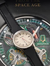 Bulova Accutron 2180 1972 Swiss NOS Watch. Serviced, Running