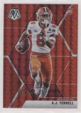 2020 Panini Mosaic Rookies Choice Red Fusion Prizm 77/80 AJ Terrell #248 09wc