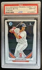 2014 Bowman Mookie Betts Chrome 1st Prospect Rookie RC #BCP109 Red Sox PSA 10