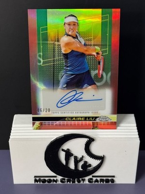 Claire Liu   #/20 Rose Gold Refractor | Auto -- 2024 Topps Chrome   #TCA-CLU