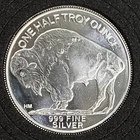 🇺🇸 1/2 Troy Ounce .999 Fine Silver Round | Buffalo Design | Liberty