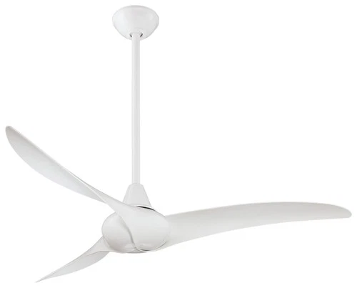 Minka Aire Wave 52" Ceiling Fan - White 3-Blade Remote Control - Picture 1 of 5