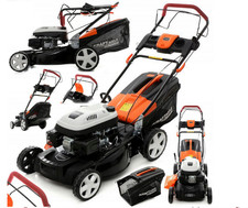 RASENM&Auml;HER BENZIN MIT ANTRIEB RADANTRIEB 51CM 6,62 KW 9PS MOTORM&Auml;HER M&Auml;HER